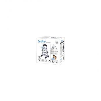 Ledino LED-Akkustrahler 10W Charlottenburg 10A2, silber (11140106006211)
