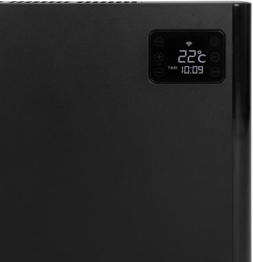 Eurom Alutherm 1500 Konvektorheizung, Wifi, Black (361087)