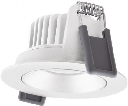 ARDEBO.de LEDVANCE Spot Adjust 8W 927 PS DIM, Einbaustrahler, einstellbar, IP20, 2700K, warmweiß, Aluminium, weiß (4058075799622)