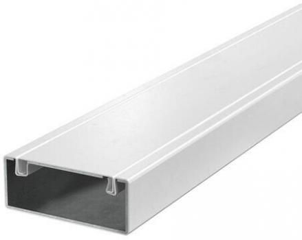ARDEBO.de OBO Bettermann Installationskanal mit Brandschutzgewebe PYROLINE® Rapid PLM, Kanalhöhe 40 mm, reinweiß (7218006)