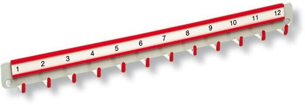 ARDEBO.de Burg Wächter HLW 10 Schlüsselleiste, 10 Haken, Tiefe 320mm (10540)