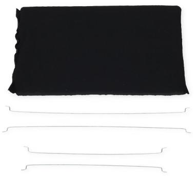 ARDEBO.de Bosch DWZ1GK1A2 Geruchsfilter, für Umluftbetrieb, passend für Schrägessen