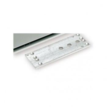 ARDEBO.de Burg Wächter TZB 2035 S Türschließer-Zubehör, Montageplatte für TS 2000, Stahl, silber (17400)