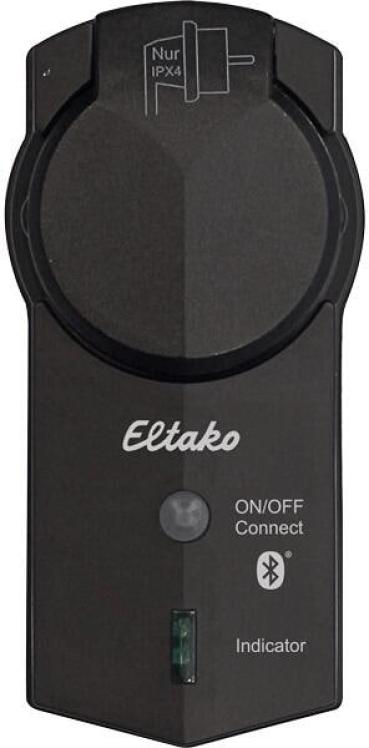 ARDEBO.de Eltako Außen-Steckdosen-Schaltuhr mit Bluetooth, 1 Schließer 16A (30000660)