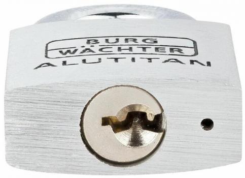 Burg Wächter Duo 770 30 SB Alutitan Vorhängeschloss-Set, Aluminium (36151)