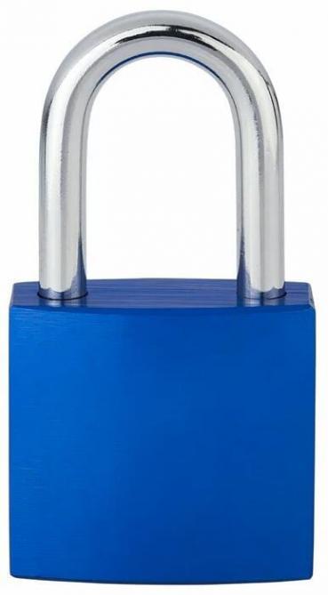 Burg Wächter 775 40 35 Blue SB Friend Zylinder-Vorhängeschloss, Aluminium, blau (39441)