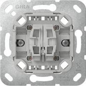 ARDEBO.de Gira 383800 Tastschalter-Einsatz ohne Befestigungskrallen, Wechselschalter, 10AX, 250V