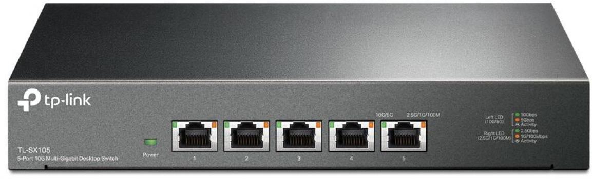 ARDEBO.de TP-Link 5-Port 10G Desktop Switch (TL-SX105)
