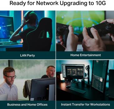 TP-Link 5-Port 10G Desktop Switch (TL-SX105)