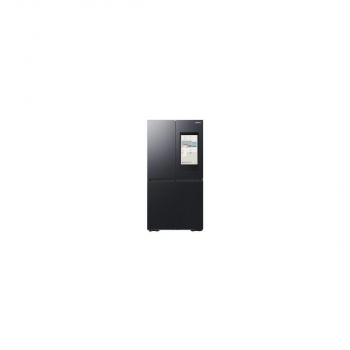 ARDEBO.de Samsung RF65DG9H0EB1EF Stand Side-by-Side Kombination, 91,2 cm breit, 636 L, NoFrost+, WIFI, Beverage Center mit Dual Water Dispenser, Dual Ice Maker, Festwasseranschluss, Premium Black Steel