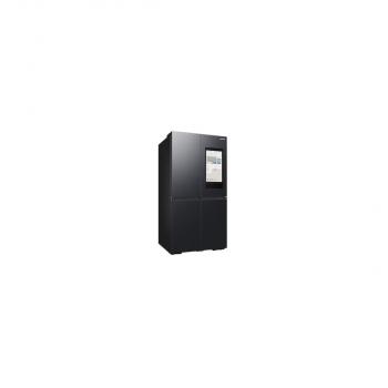 Samsung RF65DG9H0EB1EF Stand Side-by-Side Kombination, 91,2 cm breit, 636 L, NoFrost+, WIFI, Beverage Center mit Dual Water Dispenser, Dual Ice Maker, Festwasseranschluss, Premium Black Steel