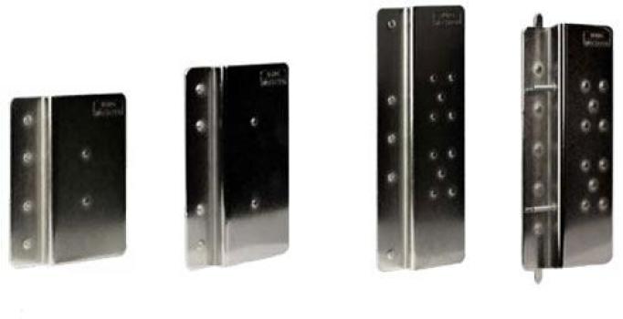 ARDEBO.de Burg Wächter WS 11-44 Profi-Bohrschablonen, Metall (84270)