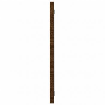 2-tlg. Badmöbel-Set Braun Eichen-Optik Holzwerkstoff