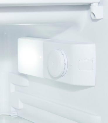 Exquisit EKS131-4-E-040D Einbaukühlschrank mit Gefrierfach, Nischenhöhe: 87,6 cm, 118 L, LED Beleuchtung