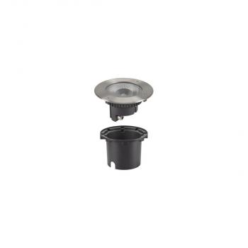 SLV ROCCI 200 Outdoor Bodeneinbauleuchte, LED, 3000K, IP67, rund, edelstahl 316 (1006104)