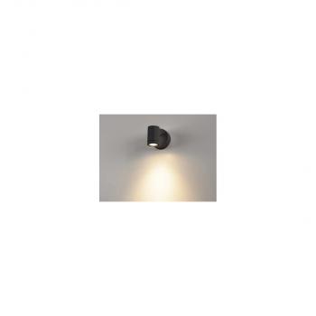 SLV HELIA Outdoor Wandleuchte, einflammig, LED, 3000K, IP65, anthrazit, schwenkbar (233245)