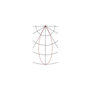 SLV KARPO 30 Wand- und Deckeneinbauleuchte, LED, einflammig, 3000K, schwarz, Rosette flach (152380)