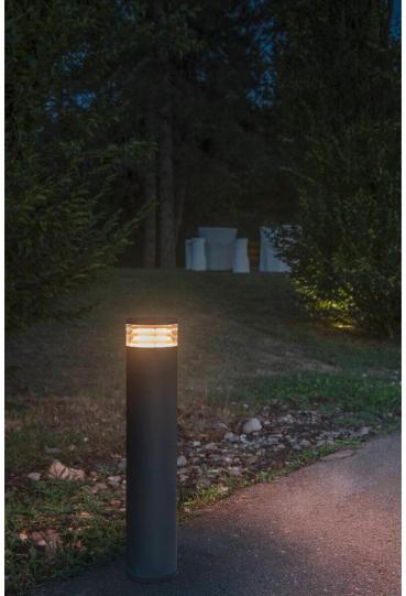 SLV M-POL 60 Pole, Poller für Leuchtenkopf, Höhe 53,4cm, IP65, Aluminium, anthrazit (1006380)