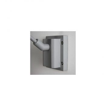 SLV MYRA DISPLAY Outdoor Wandleuchte, QPAR51, IP55, grau, gewölbt, max. 50W (233134)