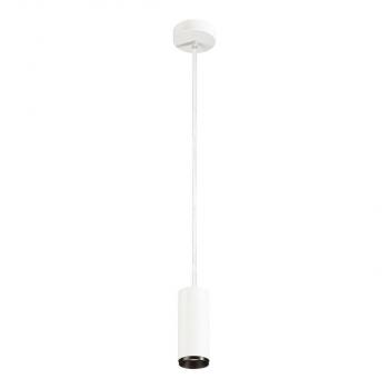 ARDEBO.de SLV NUMINOS PD DALI S Indoor LED Pendelleuchte 36°, 10,42W, 1100lm, 4000K, weiß/schwarz (1004455)