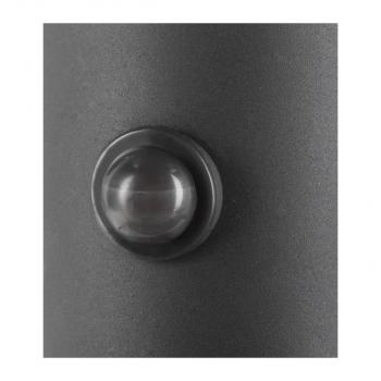 SLV OVALISK SENSOR LED Wandaufbauleuchte mit Bewegungsmelder, CCT switch 3000/4000K, IP65, anthrazit (1004679)