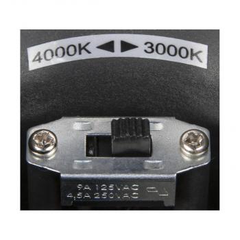 SLV OVALISK SENSOR LED Wandaufbauleuchte mit Bewegungsmelder, CCT switch 3000/4000K, IP65, anthrazit (1004679)