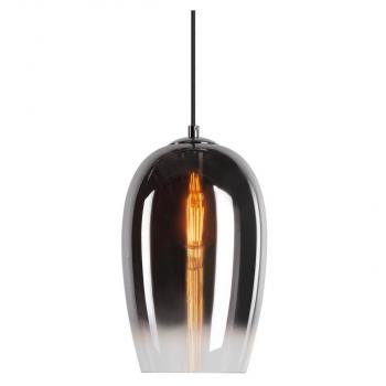 ARDEBO.de SLV PANTILO OVAL PD Pendelleuchte, E27, max. 15W, Glas, chrom (1006398)
