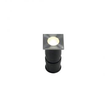 ARDEBO.de SLV POWER TRAIL-LITE 47 Outdoor Bodeneinbauleuchte, LED, 3000K, IP67, eckig, edelstahl 316 (228342)