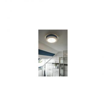 SLV PLASTRA 105 Deckenleuchte, TC-DSE, rund, weiß, Gips, max. 50 W (148001)