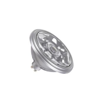 ARDEBO.de SLV QPAR111 GU10 LED Leuchtmittel, 12,5W, 4000K, CRI90, 10°, silber (1005281)