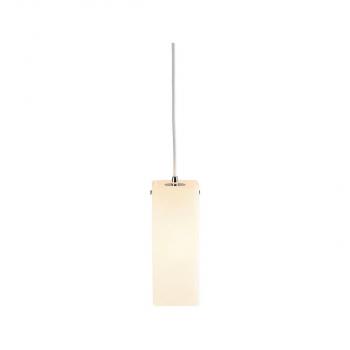 SLV QUADRASS Indoor Pendelleuchte, E27, weiß (1003432)