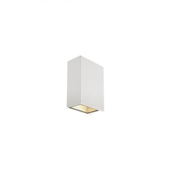 ARDEBO.de SLV QUAD BIG UP/DOWN Wandleuchte, LED, 3000K, IP44, eckig, weiß (232441)