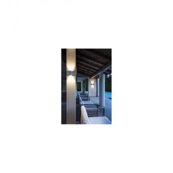 SLV QUAD BIG UP/DOWN Wandleuchte, LED, 3000K, IP44, eckig, weiß (232441)