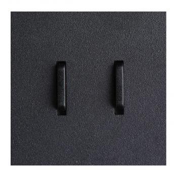 SLV SOMNILA SPOT Indoor LED Wandaufbauleuchte 3000K, Version links, USB Anschluss, schwarz (1003455)