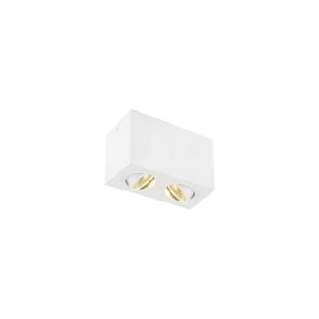 ARDEBO.de SLV TRILEDO Double LED Indoor Deckenaufbauleuchte, weiß, 3000K, 14W (1002008)