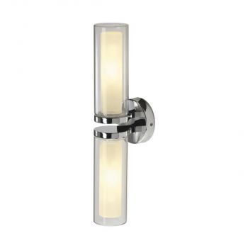 ARDEBO.de SLV WL 106 doppel Glas, chrom 2xE14 (1002229)