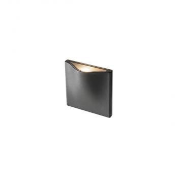 ARDEBO.de SLV VILUA S Outdoor Wandaufbauleuchte, anthrazit, 3000K, IP54, 100°, 405lm (1002503)
