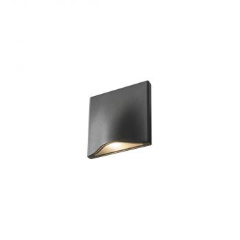 SLV VILUA S Outdoor Wandaufbauleuchte, anthrazit, 3000K, IP54, 100°, 405lm (1002503)