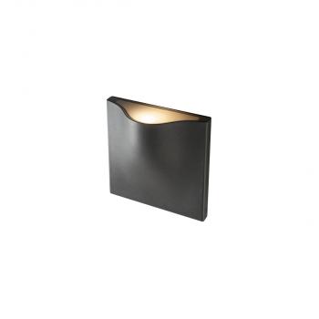 ARDEBO.de SLV VILUA L Outdoor Wandaufbauleuchte, anthrazit, 3000K, IP54, 100°, 810lm (1002504)