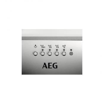 AEG DGE5861HM Lüfterbaustein, 77cm breit, Abluft/Umluft möglich, 3 Leistungsstufen, 1 Intensivstufe, Hob²Hood-Funktion, Edelstahl