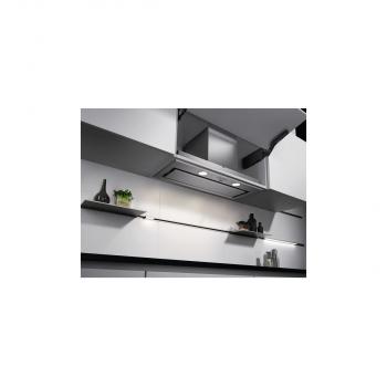 AEG DGE5861HM Lüfterbaustein, 77cm breit, Abluft/Umluft möglich, 3 Leistungsstufen, 1 Intensivstufe, Hob²Hood-Funktion, Edelstahl