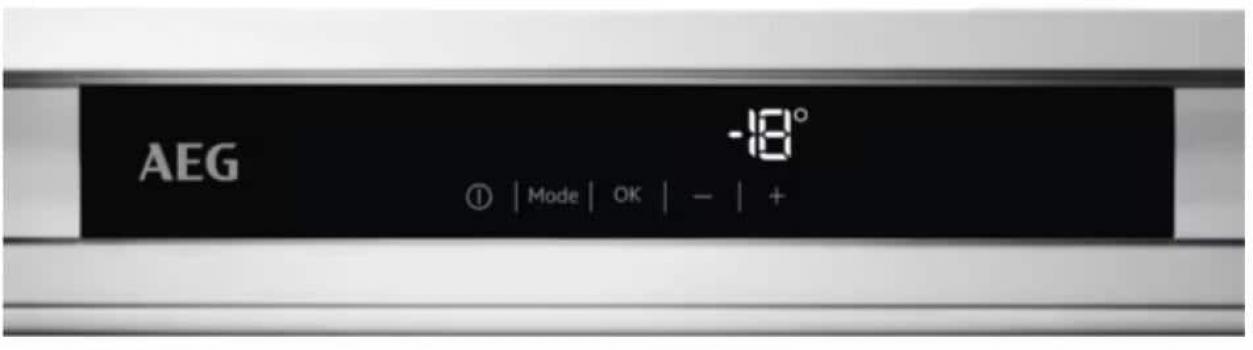 AEG TAB7N12EF Einbau-Gefrierschrank, 122,5 cm, 122 Liter, No-Frost, Festtür, weiß