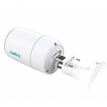 Reolink P330M Intelligente 4K PoE Bullet Kamera mit zwei Objektiven, Panoramasicht und Nachtsicht in Farbe, weiß