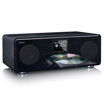 DAB+ FM-Radio mit CD-MP3-Player Bluetooth® Schwarz