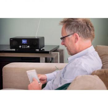 DAB+ FM-Radio mit CD-MP3-Player Bluetooth® Schwarz