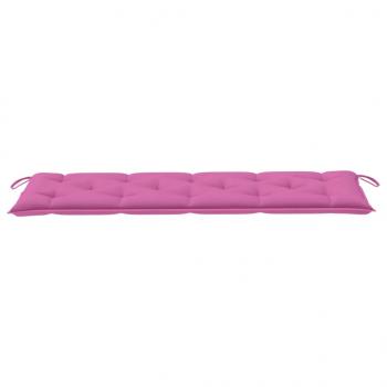 Gartenbank-Auflagen 2 Stk. Rosa Oxford-Gewebe