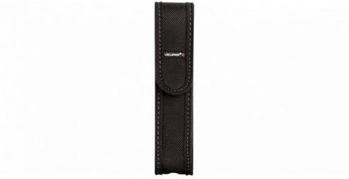 ARDEBO.de LED Lenser Gürteltasche Safety Bag M7R für M7R, Gürteltasche mit Druckknopfverschluss Typ G, schwarz (342)
