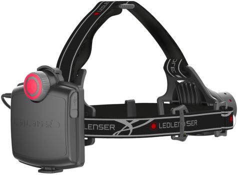 LED Lenser Wiederaufladbare, fokussierbare Stirnlampe für den Alltagsgebrauch, schwarz (H14R.2)