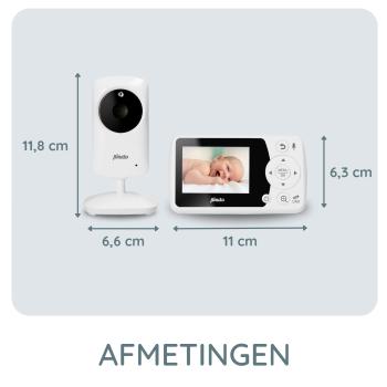 Babyphone mit Kamera und 2,4"-Farbbildschirm