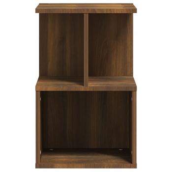 Nachttische 2 Stk. Braun Eichen-Optik 35x35x55 cm Holzwerkstoff